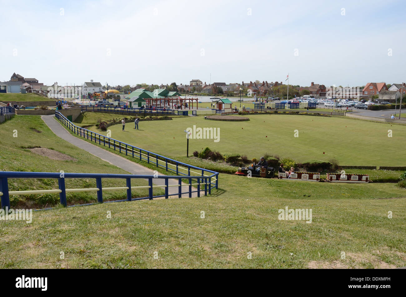 Queen's Park, Mablethorpe, Lincolnshire Stock Photo Alamy