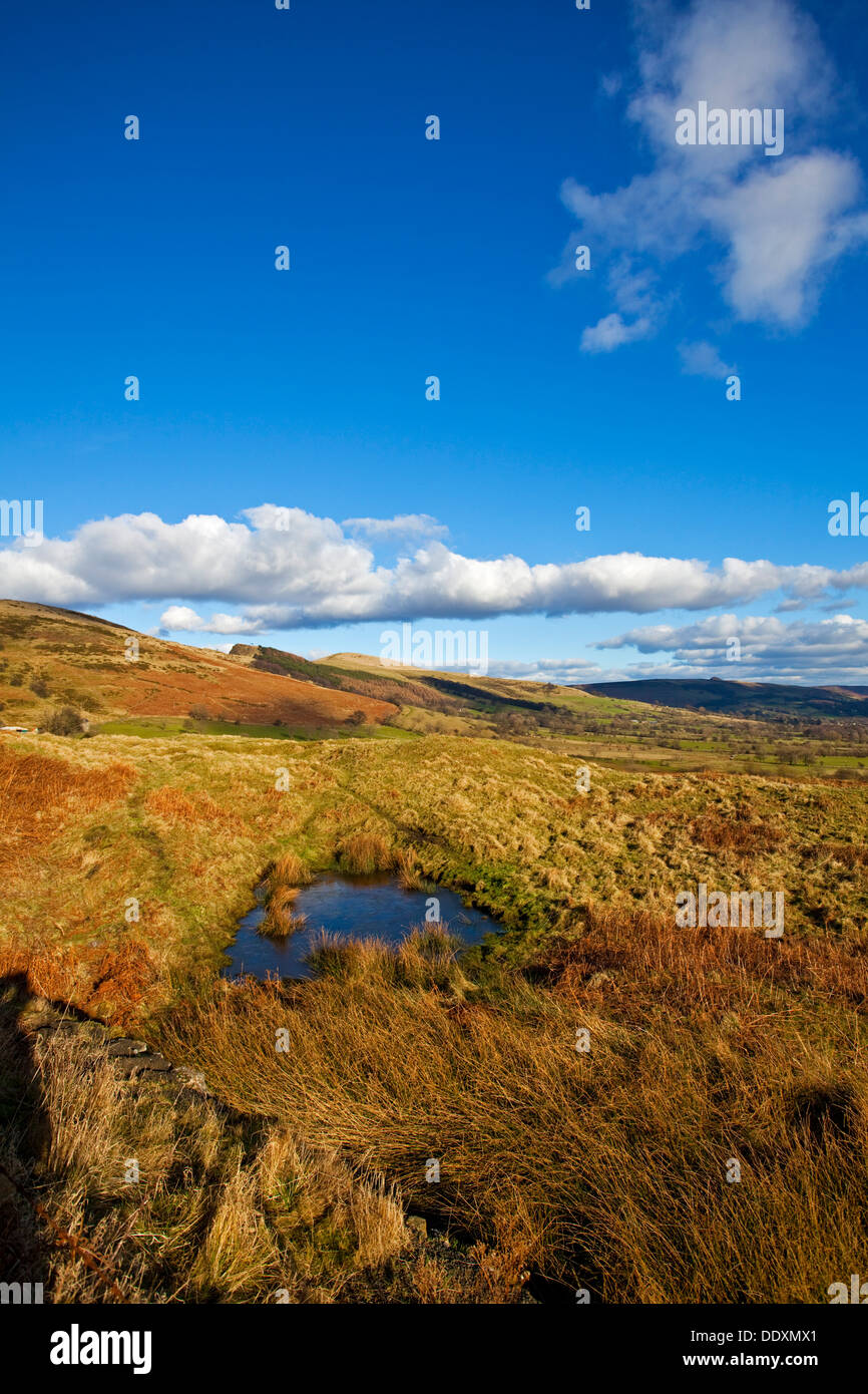 A Peak District landscape UK Stock Photo