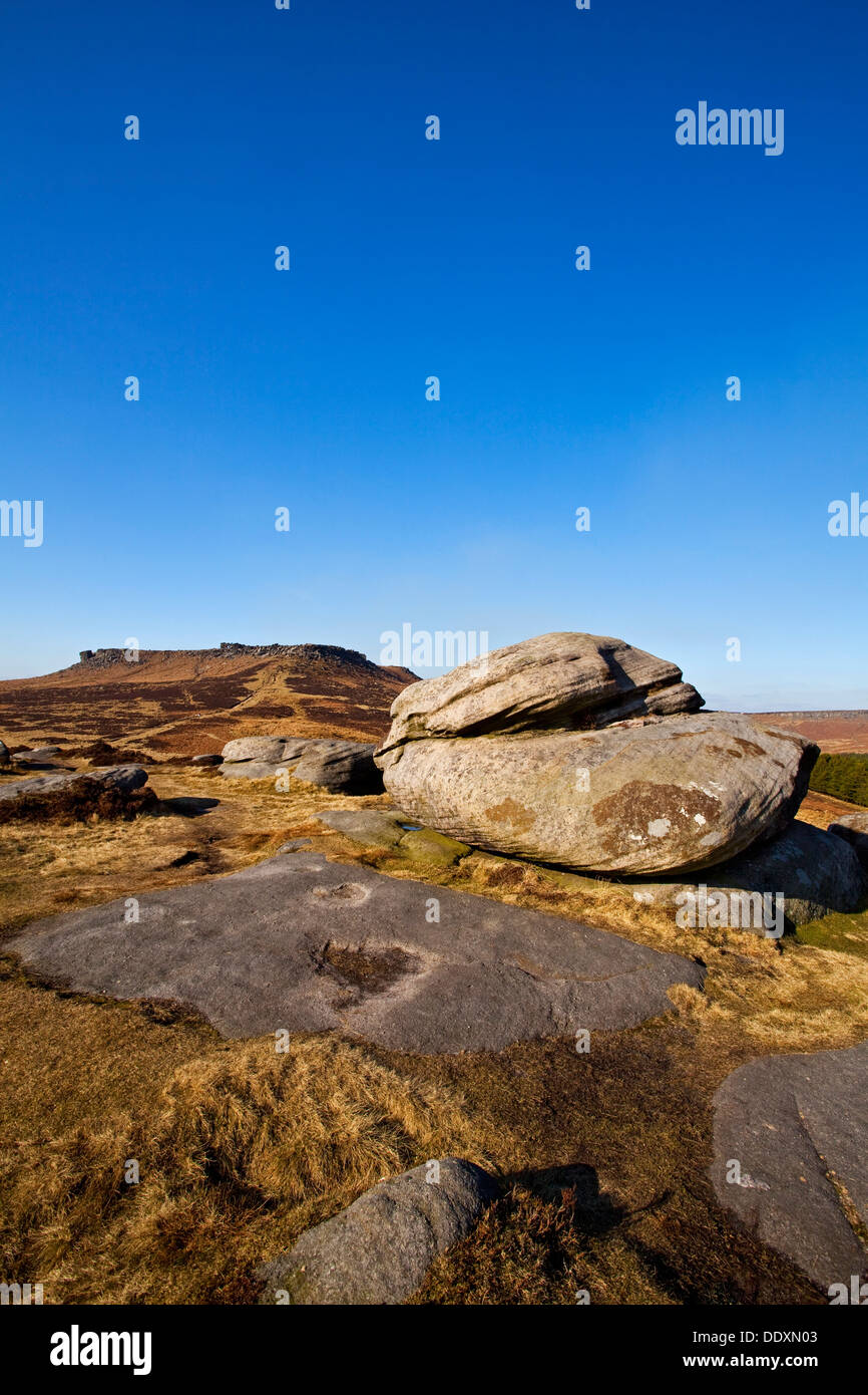 A Peak District landscape Stock Photo