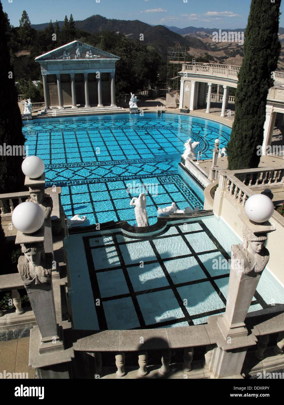 William Randolph Hearst Castle, California, USA Stock Photo Alamy