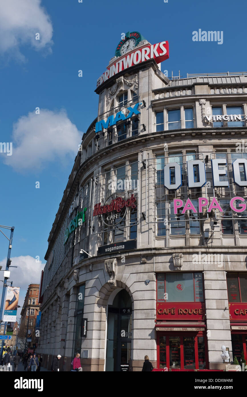 Printworks, Exchange Square, Manchester UK Stock Photo