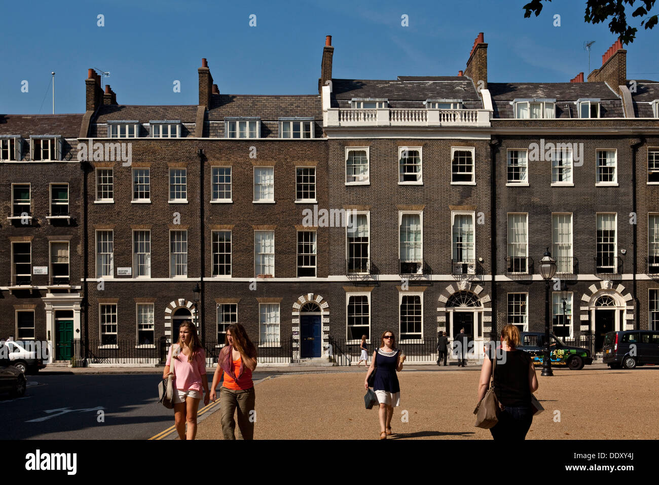 Houses, Bedford Square, London, England Stock Photo Alamy