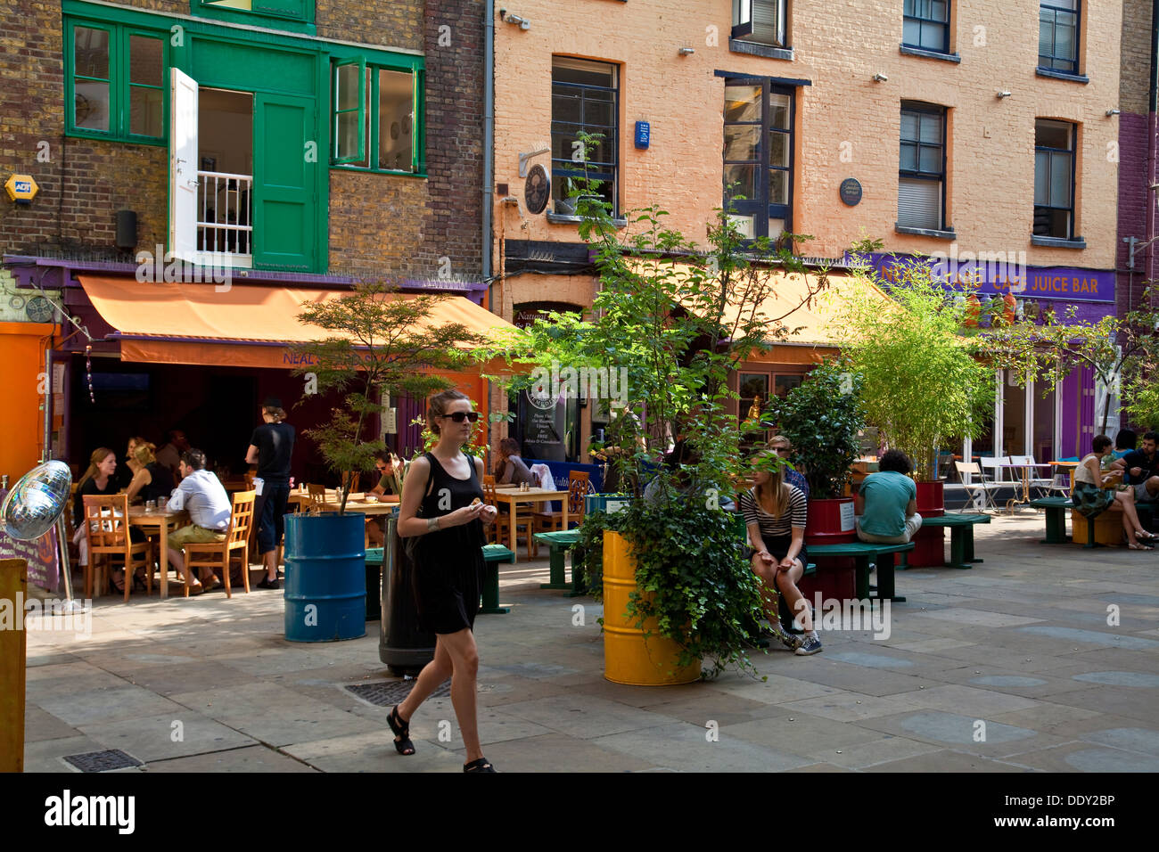 Neal's Yard, Covent Garden, London, England Stock Photo Alamy