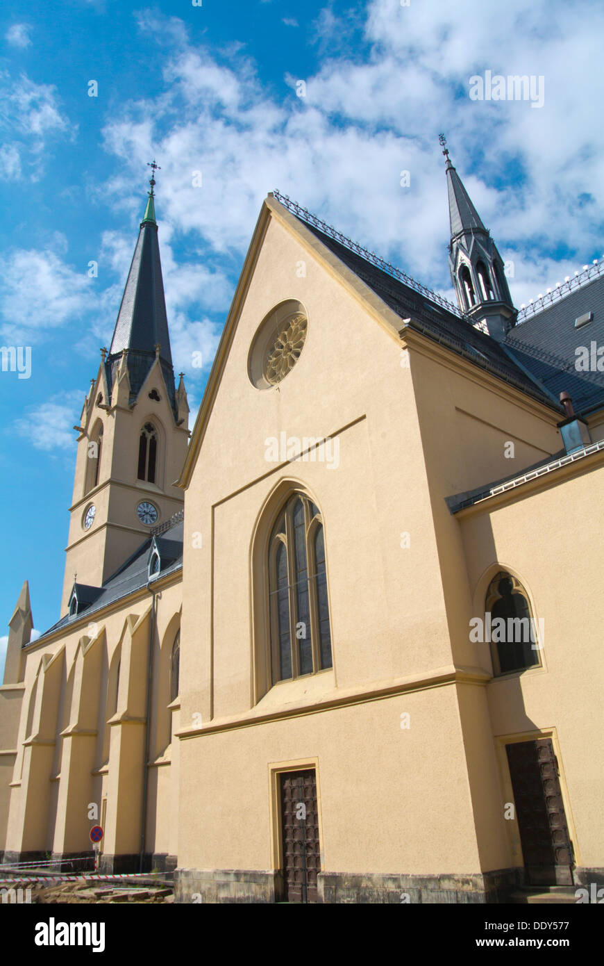 St Antonin church Liberec city Krajský soud region north Bohemia Czech ...