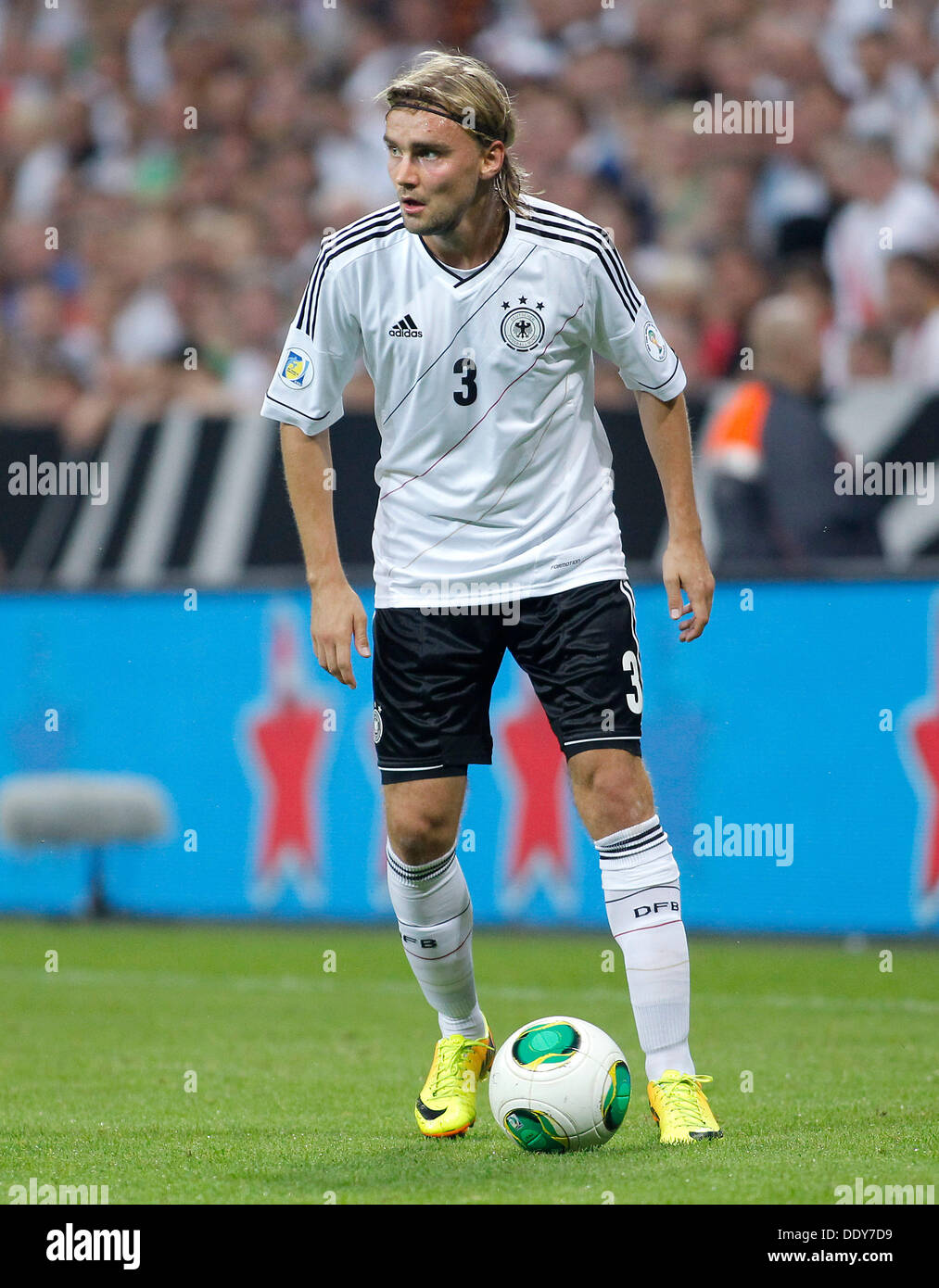 Germanys Marcel Schmelzer during the soccer match for the qualification