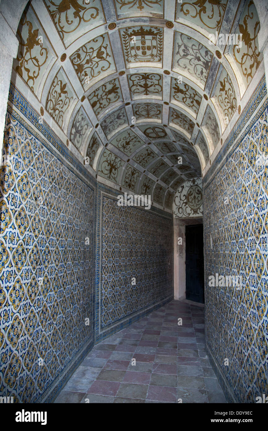 The Convent of the Knights of Christ, Tomar, Portugal, 2009. Artist: Samuel Magal Stock Photo