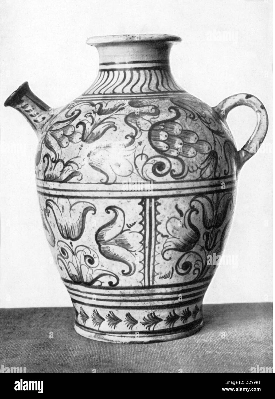 medicine, pharmacy, pharmacy jar, ceramics, of Lorenz Speckner