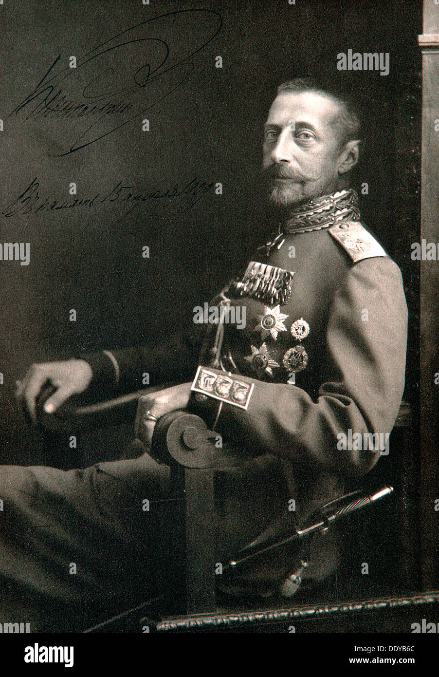 Grand Duke Constantine Constantinovich of Russia, early 20th century.  Artist: Unknown Stock Photo - Alamy