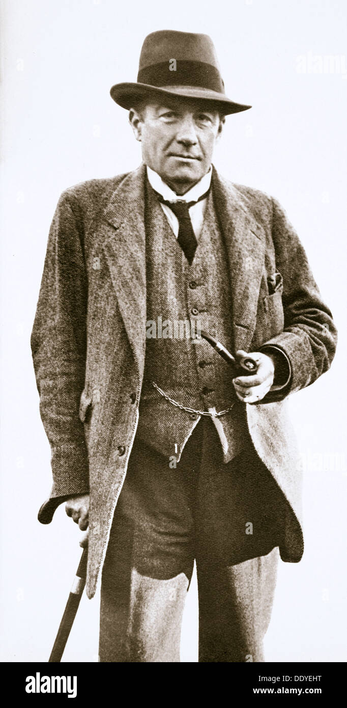 Stanley Baldwin, British Conservative politician, 1924. Artist: Unknown Stock Photo