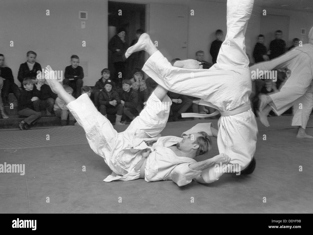 Judo player Black and White Stock Photos & Images Alamy