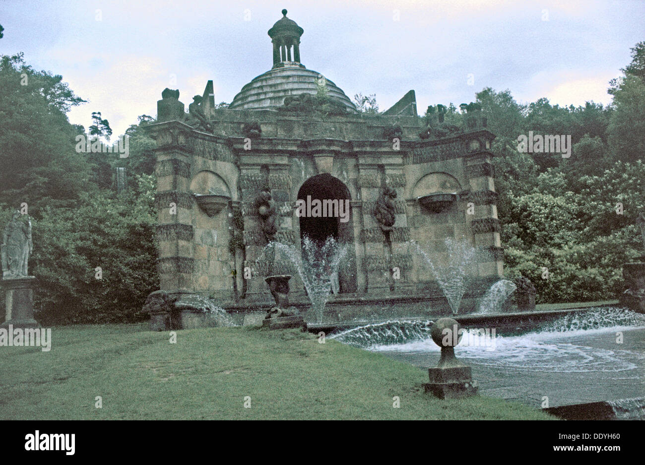 The Cascade House, Chatsworth House Gardens, Derbyshire, c1980s