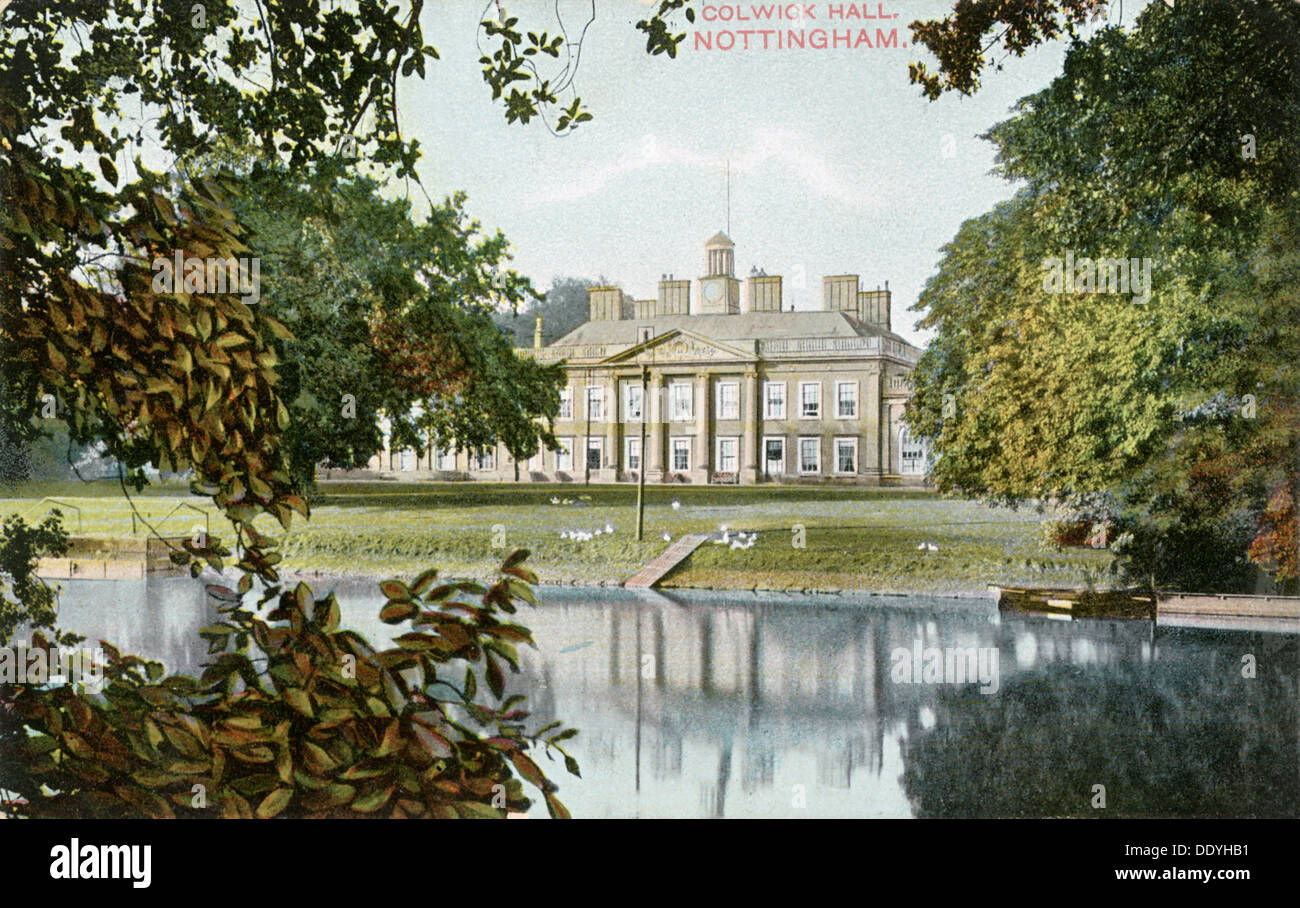 Colwick Hall, Colwick, Nottinghamshire, c1900. Artist: Unknown Stock Photo