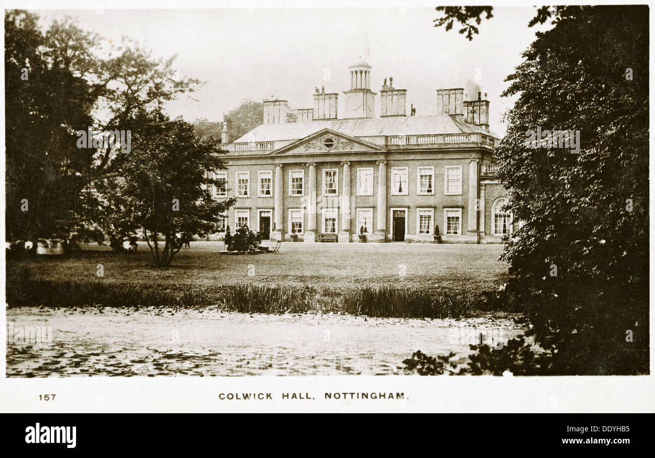 Colwick Hall, Colwick, Nottinghamshire, c1900s. Artist: Unknown Stock Photo