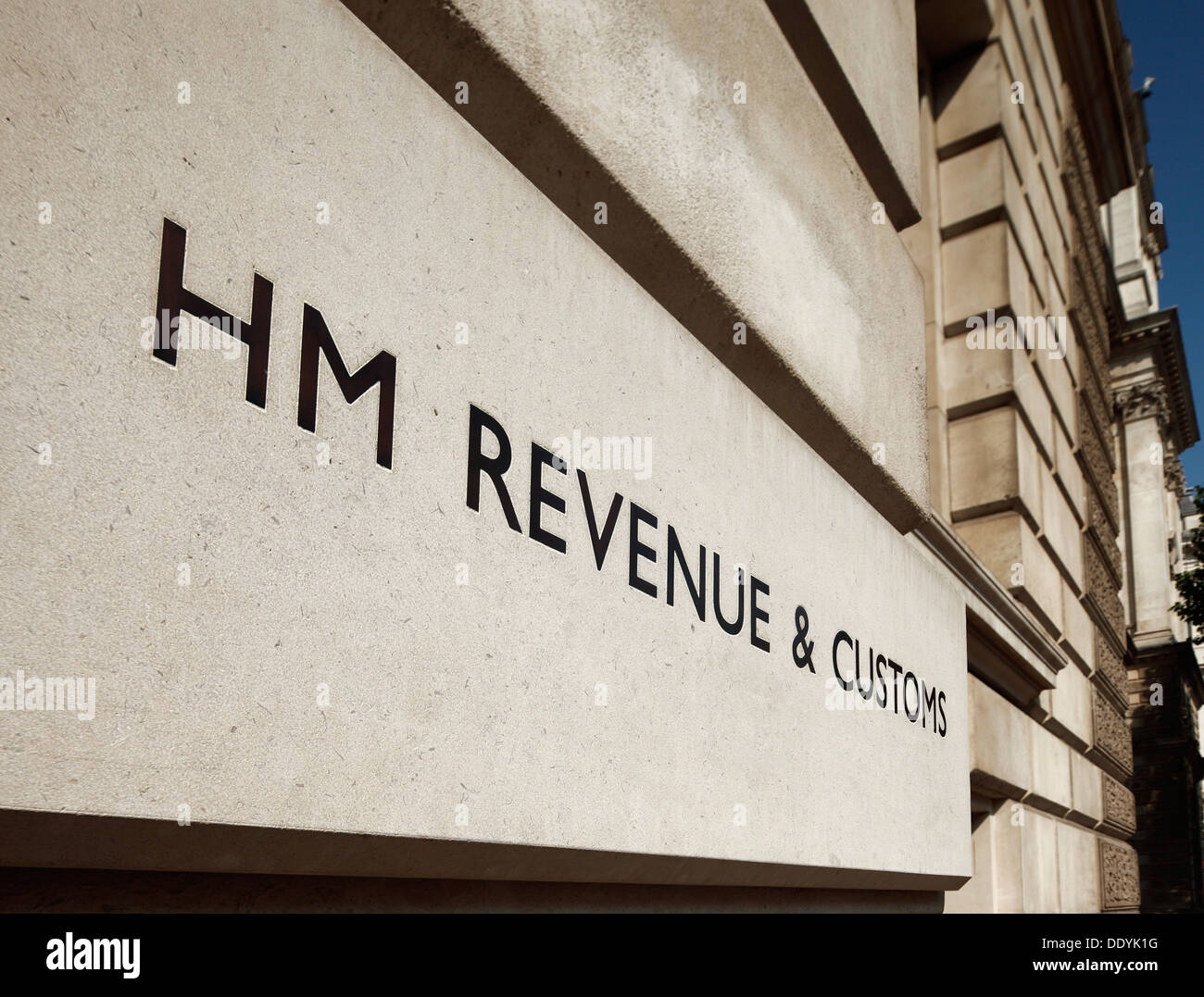 HM Revenue & Customs Whitehall, London. Stock Photo