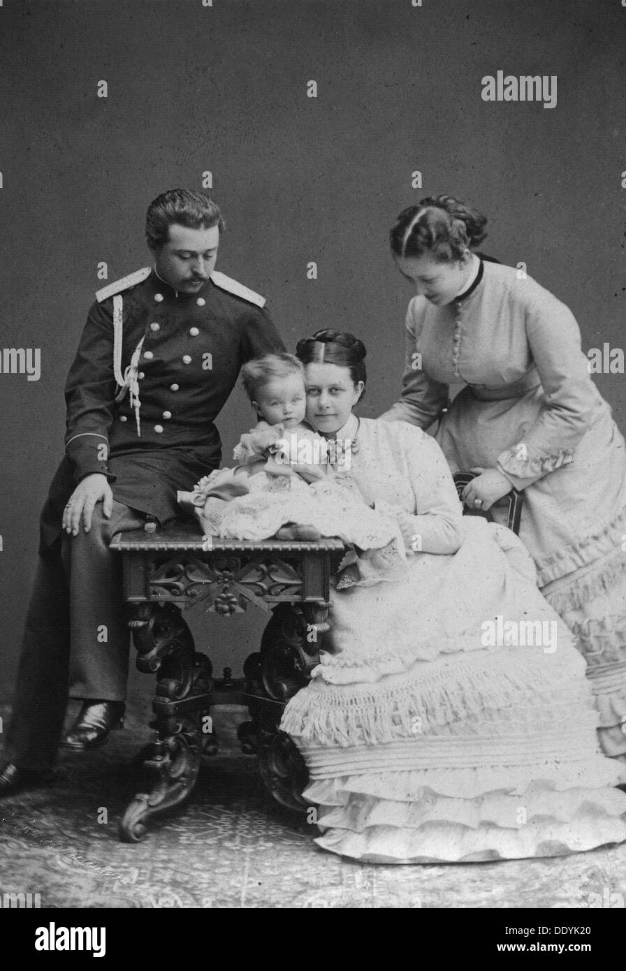 Count Sergei Sheremetev and Countess Ekaterina Sheremeteva and family ...