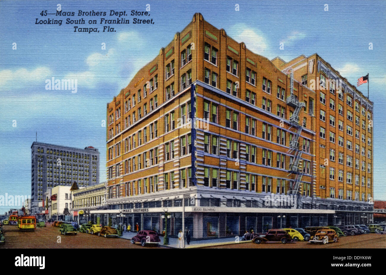 Maas Brothers department store, Tampa, Florida, USA, 1940. Artist