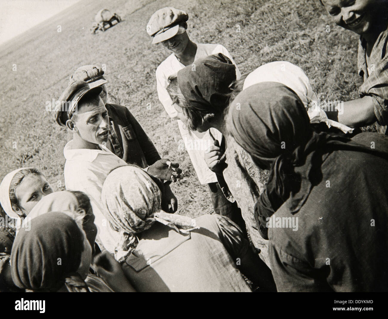 Soviet russian collectivization agriculture hi-res stock photography ...