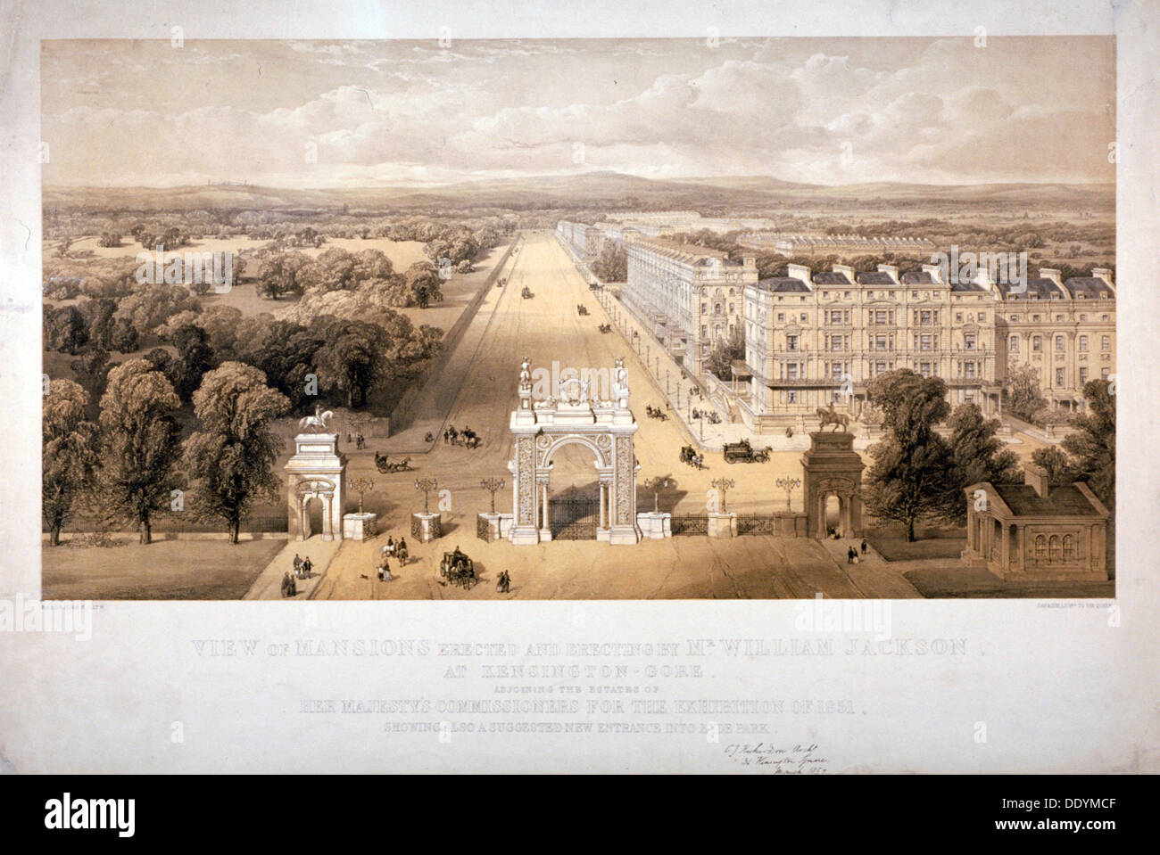 Map of kensington palace hires stock photography and images Alamy