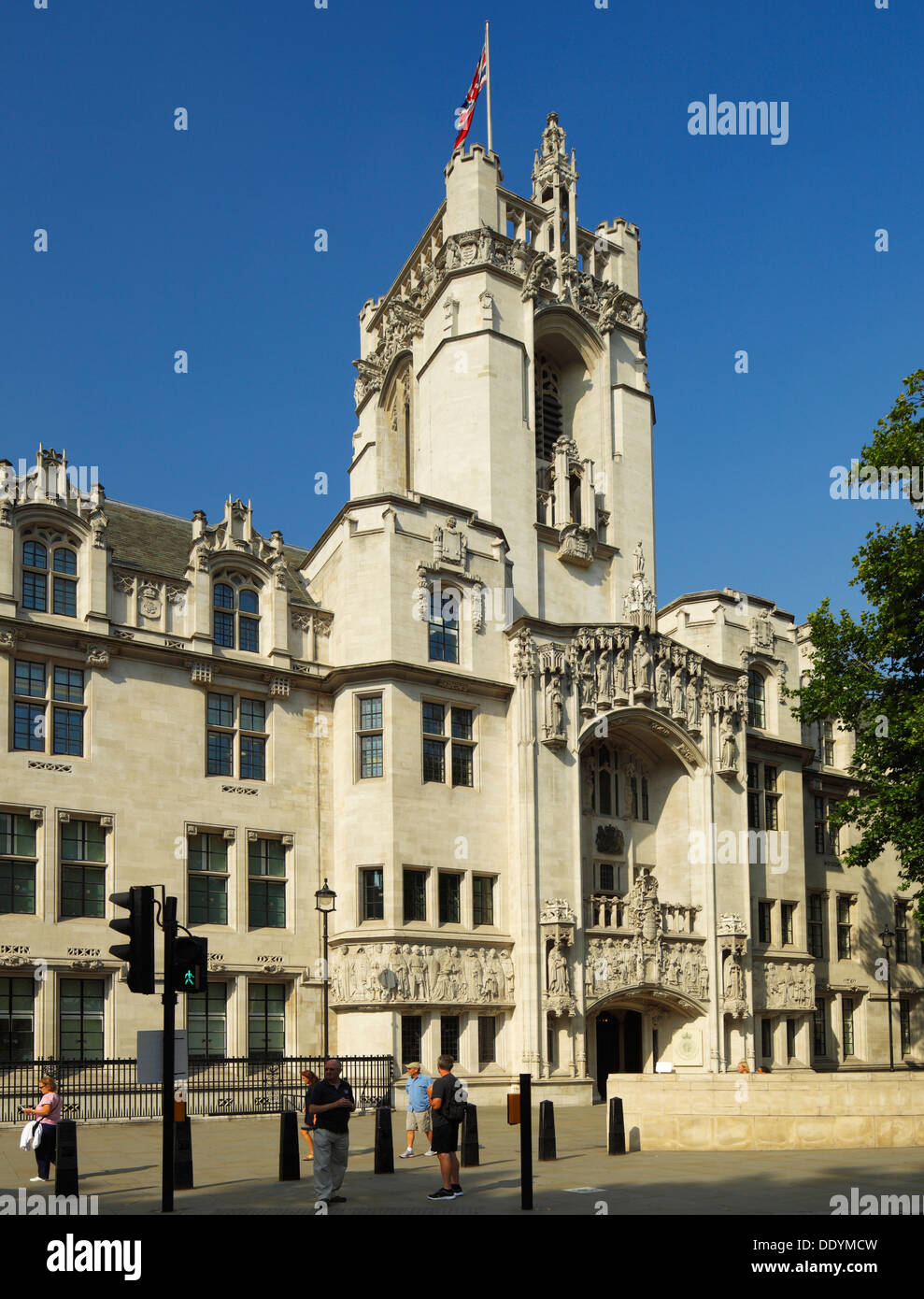 The Middlesex Guildhall, the location of the Supreme Court, Parliament Square, London. Stock Photo