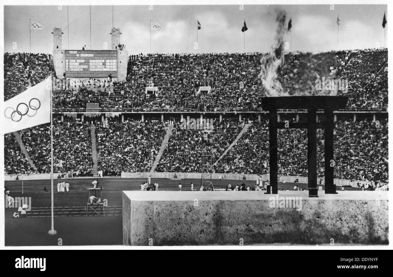 Olympic Games, Berlin, Germany, 1936. Artist: Unknown Stock Photo