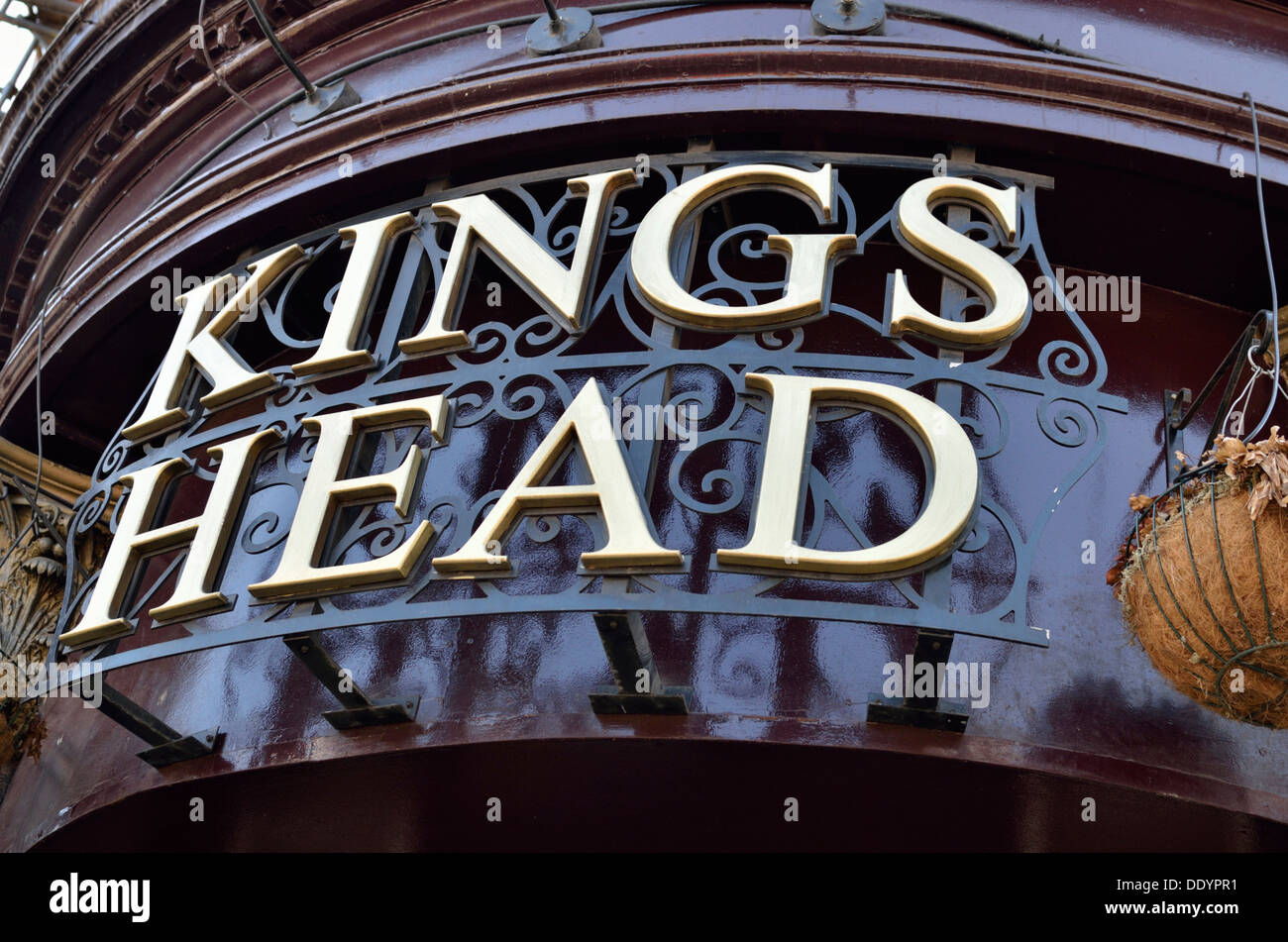 King's Head pub in Crouch End, London, UK. Stock Photo