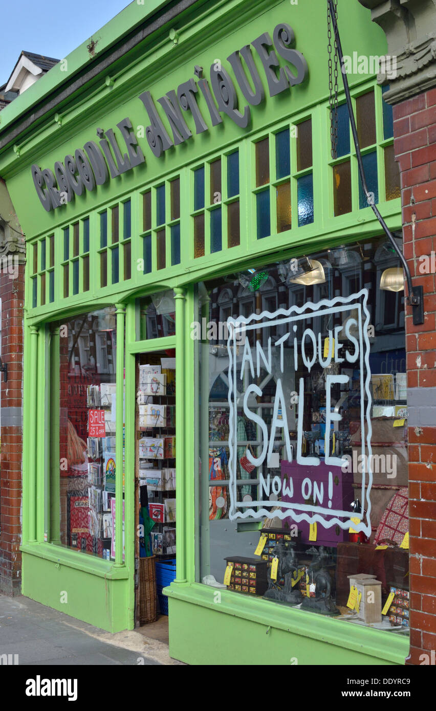 Crocodile Antiques shop in Muswell Hill, London, UK Stock Photo Alamy