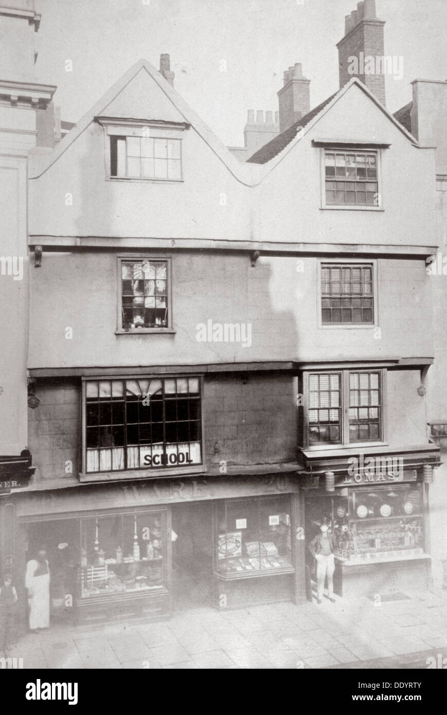 Aldersgate Street, City of London, c1875. Artist: Anon Stock Photo - Alamy