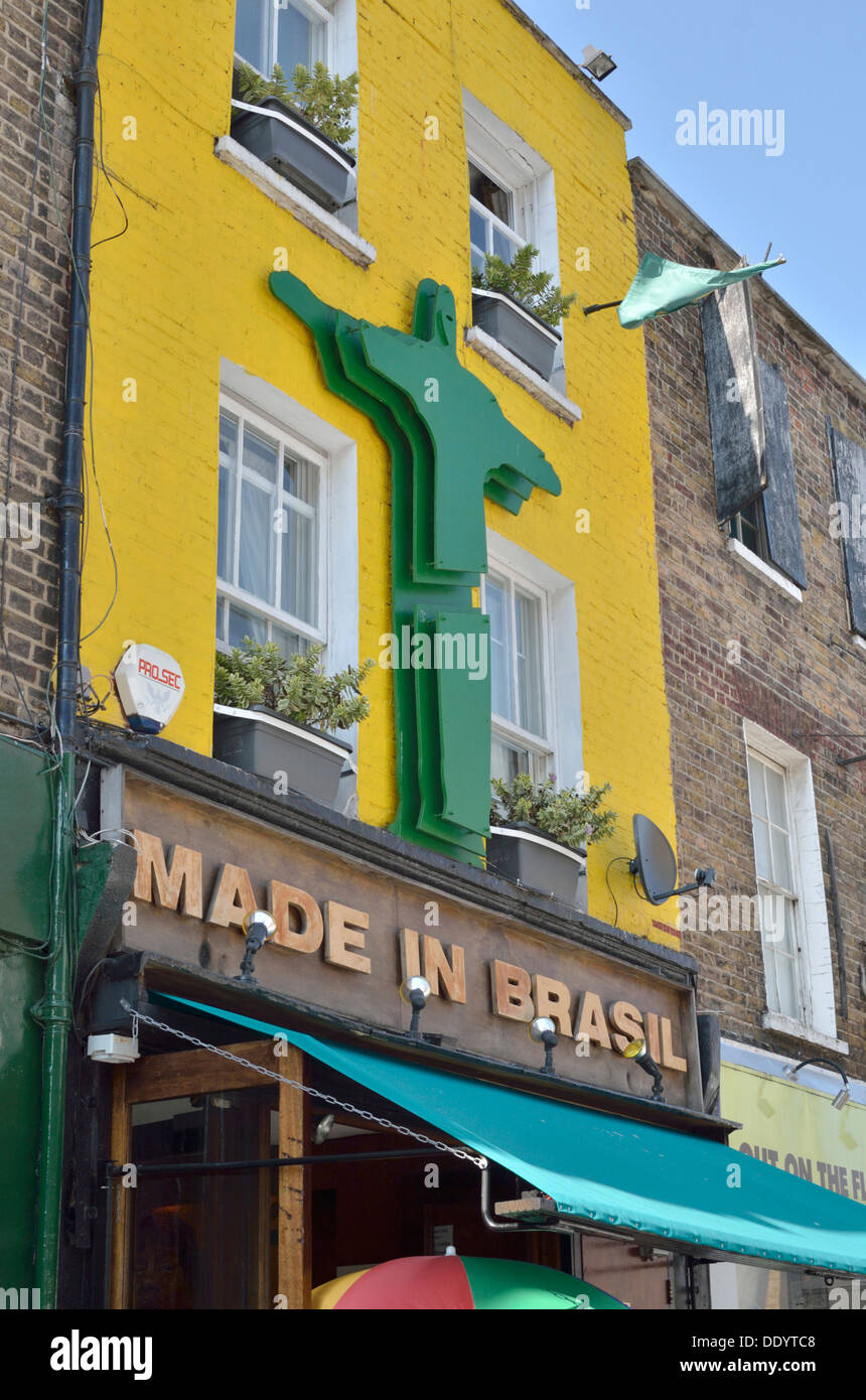 Made in Brasil bar restaurant in Camden Town, London, UK Stock Photo - Alamy