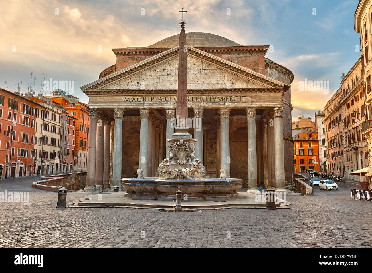 Pantheon in Rome, Italy Stock Photo
