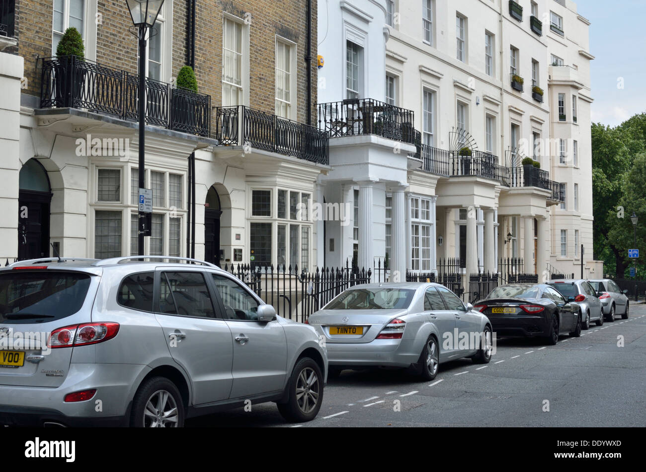 Stanhope Place W2, Marble Arch, London, UK. Stock Photo