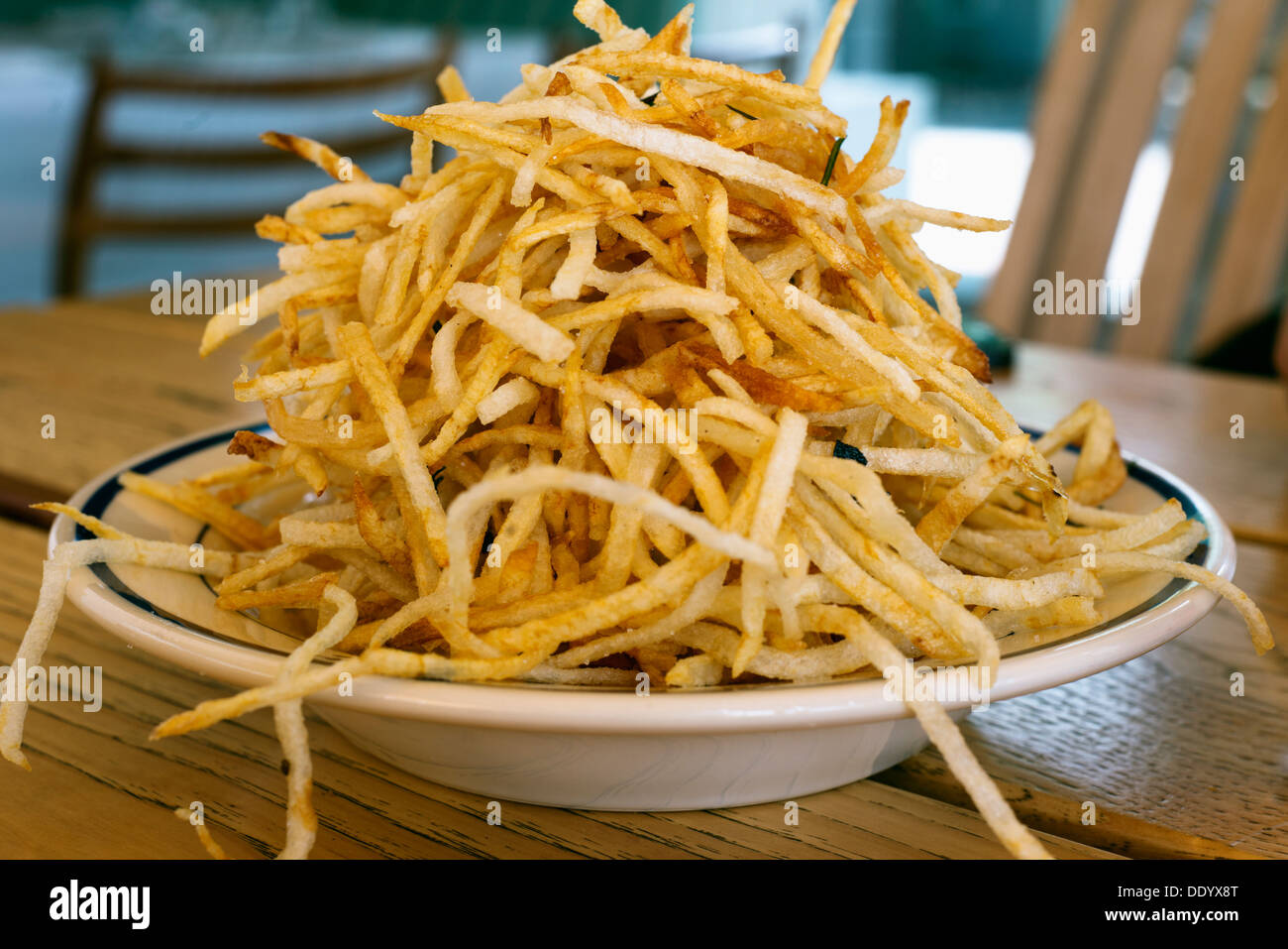 The fries at Clarks Oyster bar in Austin, Texas Stock Photo - Alamy