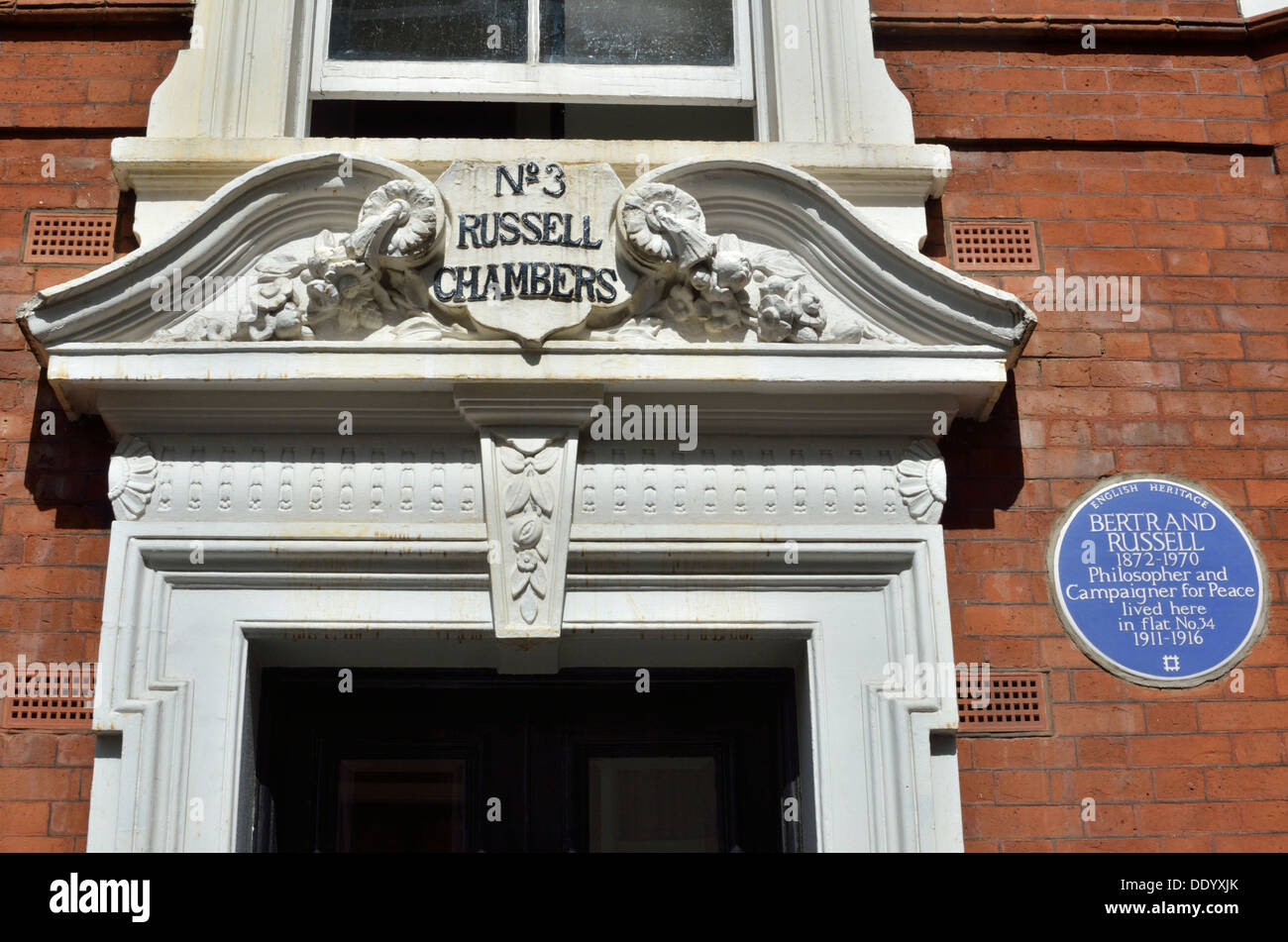 Russell Chambers apartments in Bury Place Bloomsbury, London, UK Stock Photo Alamy