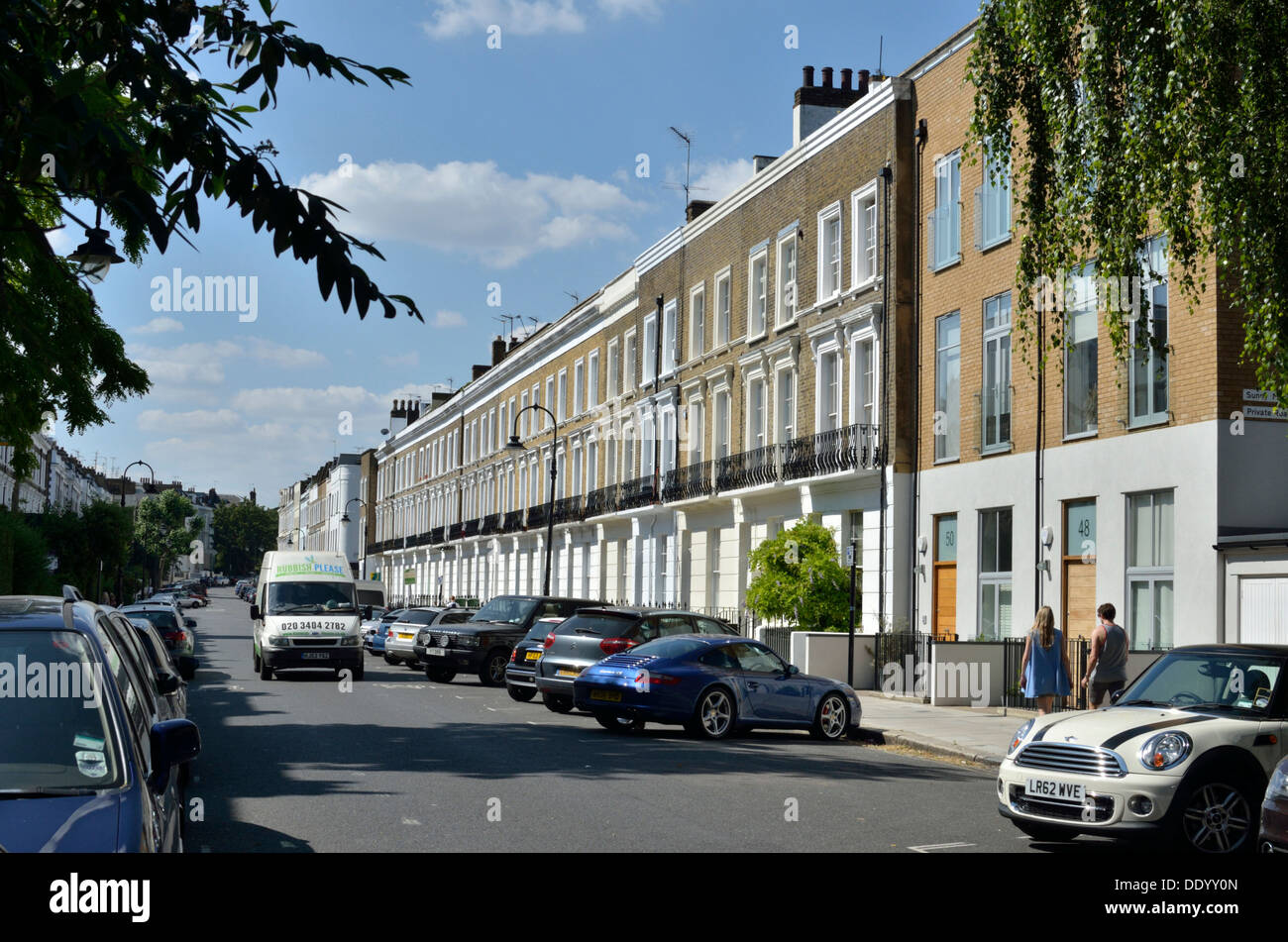 Gloucester Avenue in Primrose Hill NW1, London, UK Stock Photo Alamy