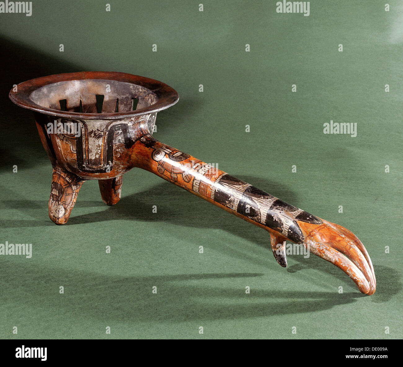 Aztec incense burner, Mexico. Artist: Werner Forman Stock Photo - Alamy