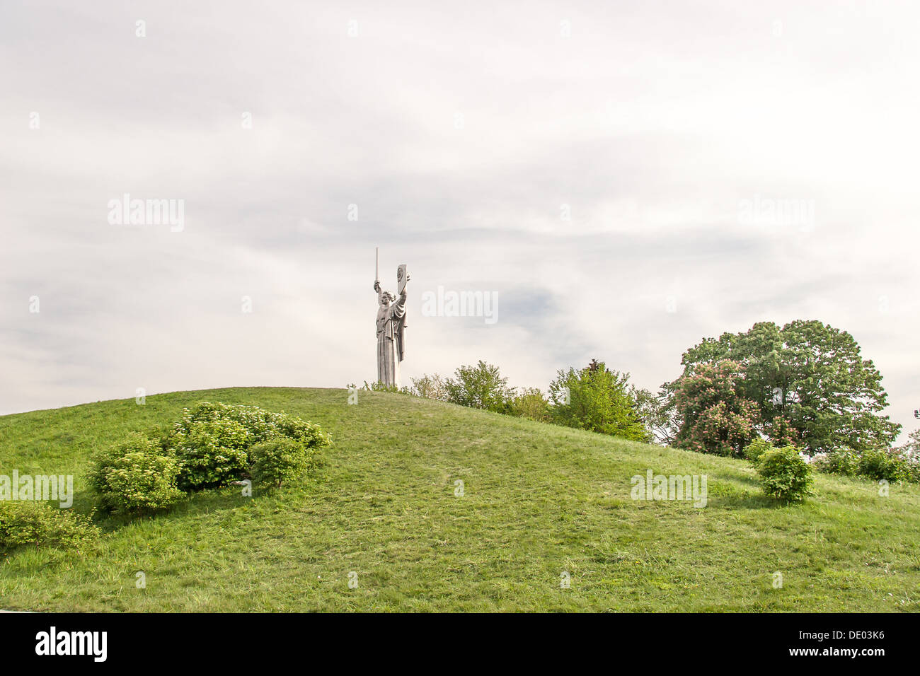 Monument of the Motherland, Kiev, Ukraine Stock Photo