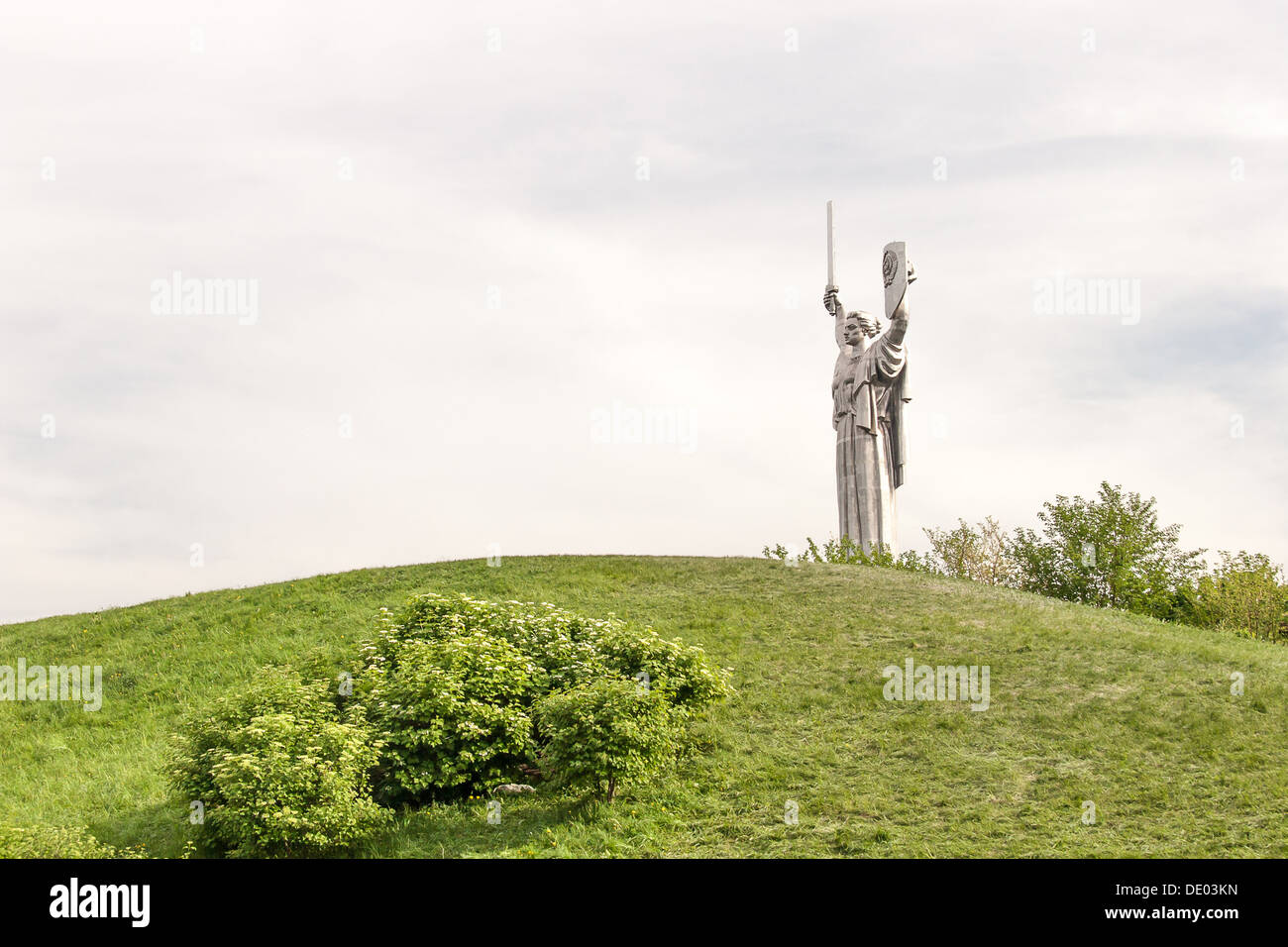 Monument of the Motherland, Kiev, Ukraine Stock Photo