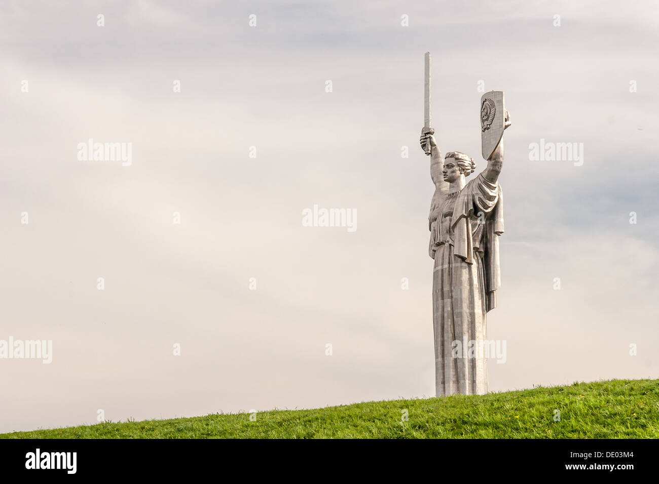 Monument of the Motherland, Kiev, Ukraine Stock Photo