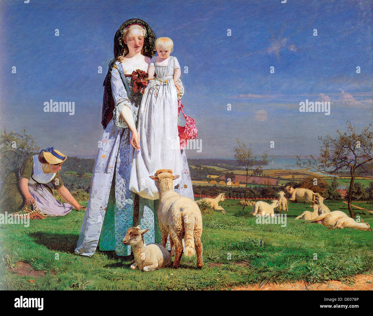 Ford Madox Brown Pretty Baa Lambs