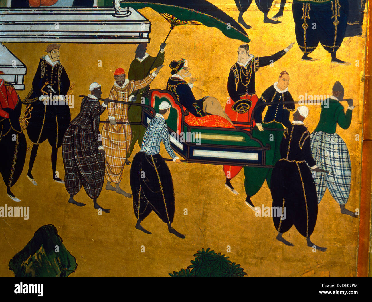 detail-from-a-namban-jin-or-southern-barbarian-screen-japanese-edo-DE07PM.jpg