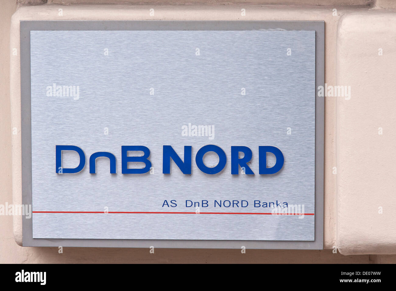 Branch of DnB Nord, bank group, Riga, Latvia, Europe Stock Photo - Alamy