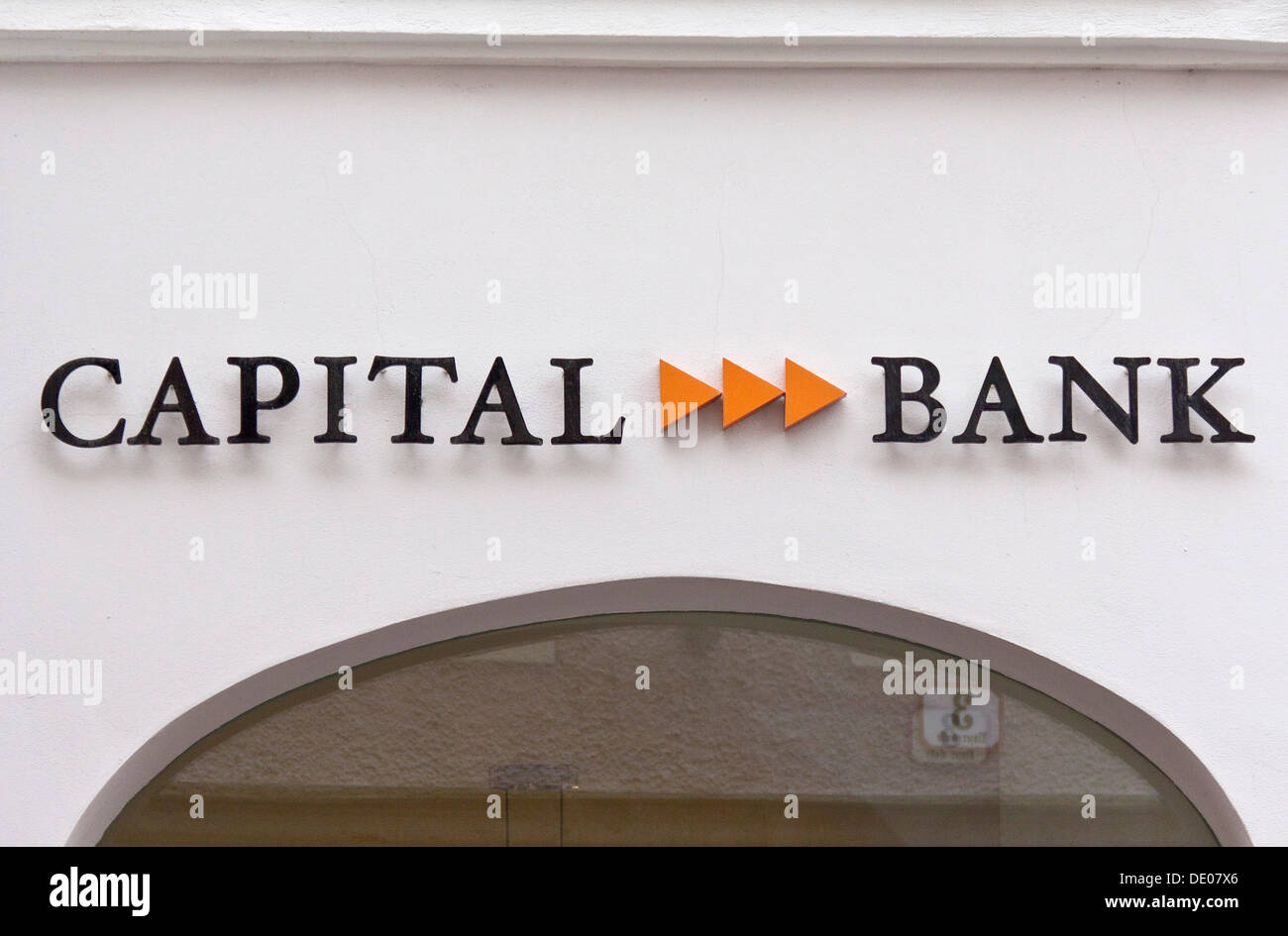 Capital Bank, Salzburg branch office, Salzburg, Austria, Europe Stock Photo