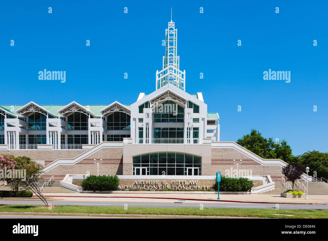 Arthur R. Outlaw Mobile Convention Center in downtown Mobile, Alabama