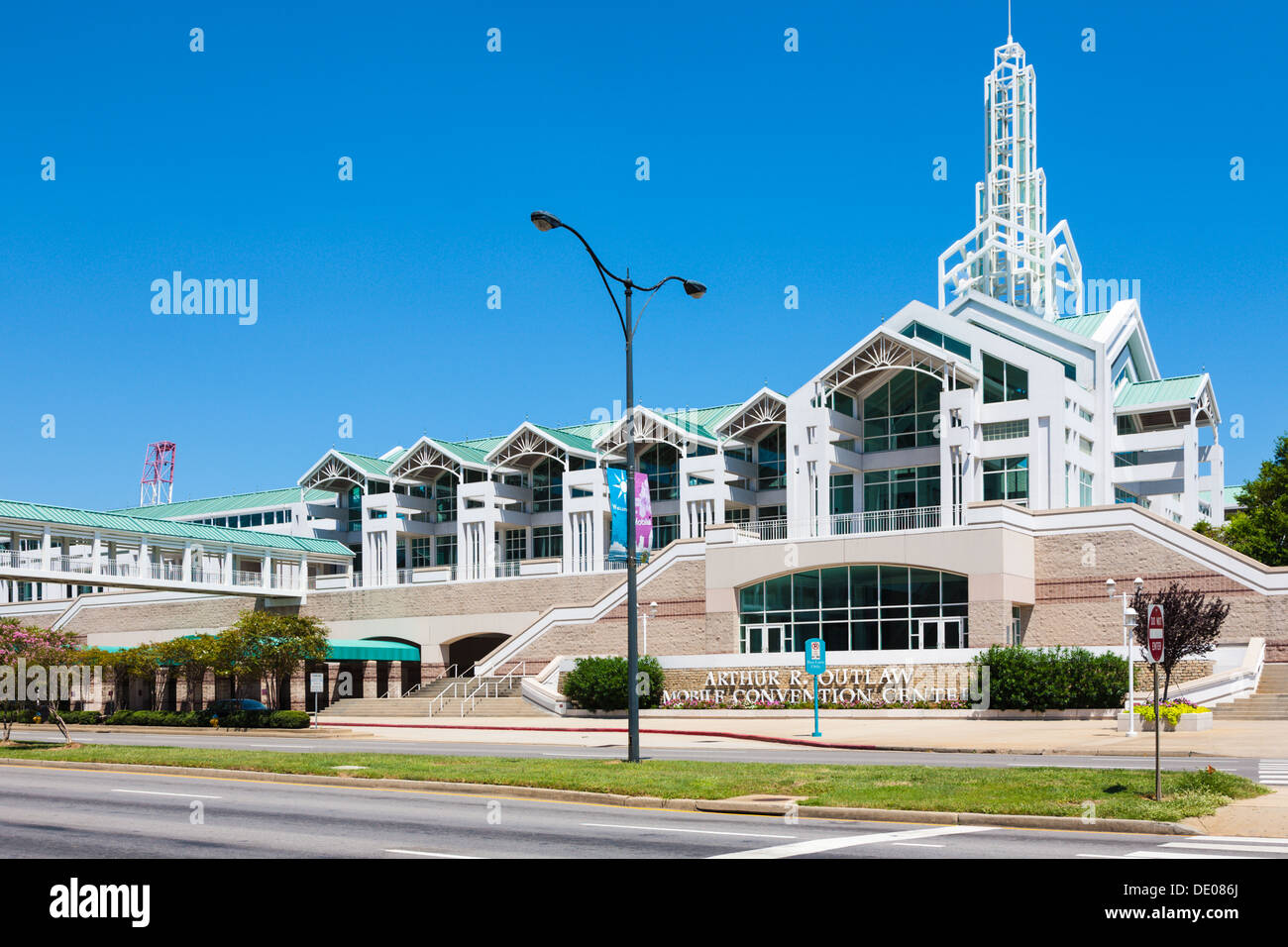 Arthur R. Outlaw Mobile Convention Center in downtown Mobile, Alabama