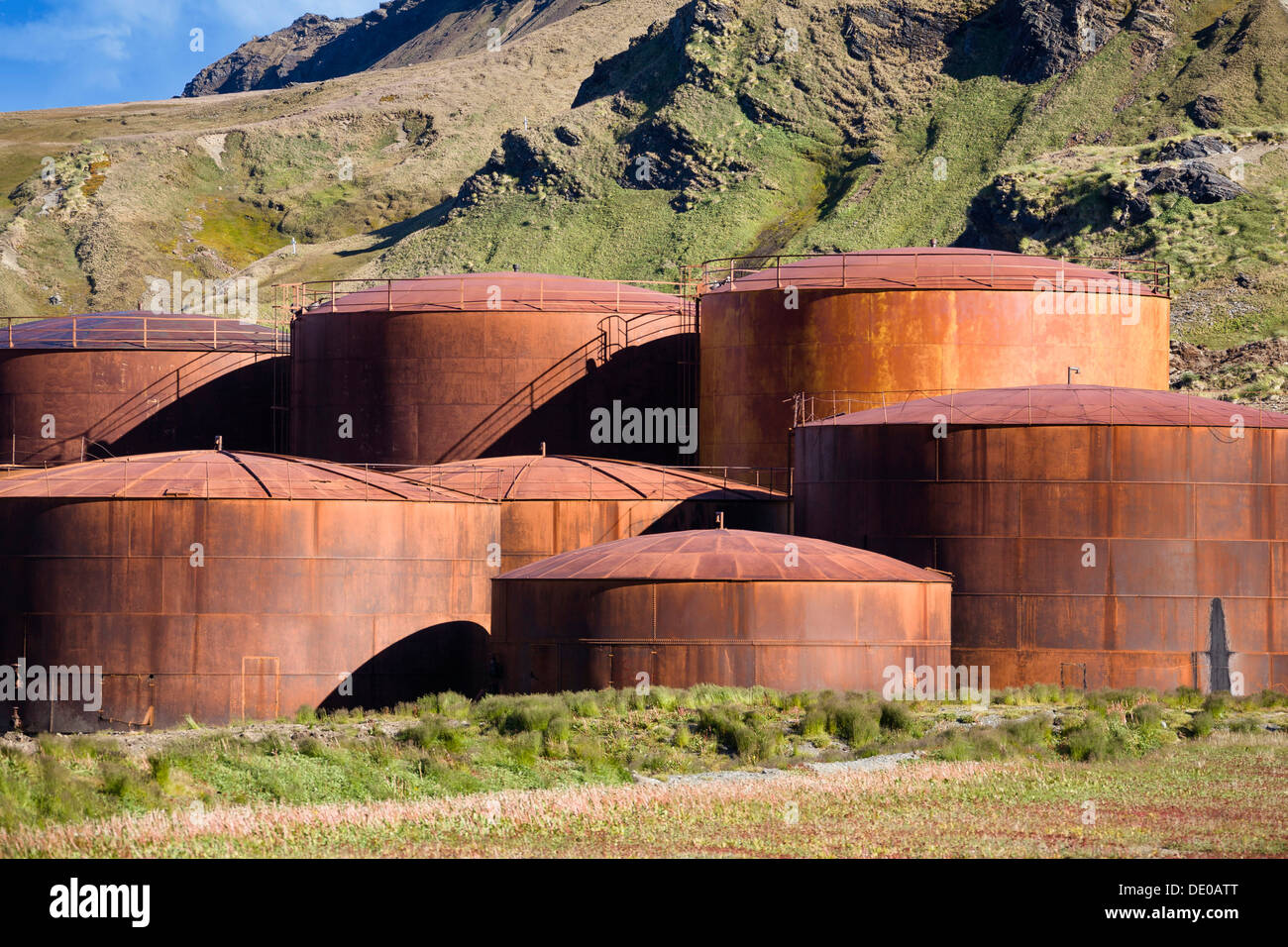 Rusted Tanks High Resolution Stock Photography and Images Alamy