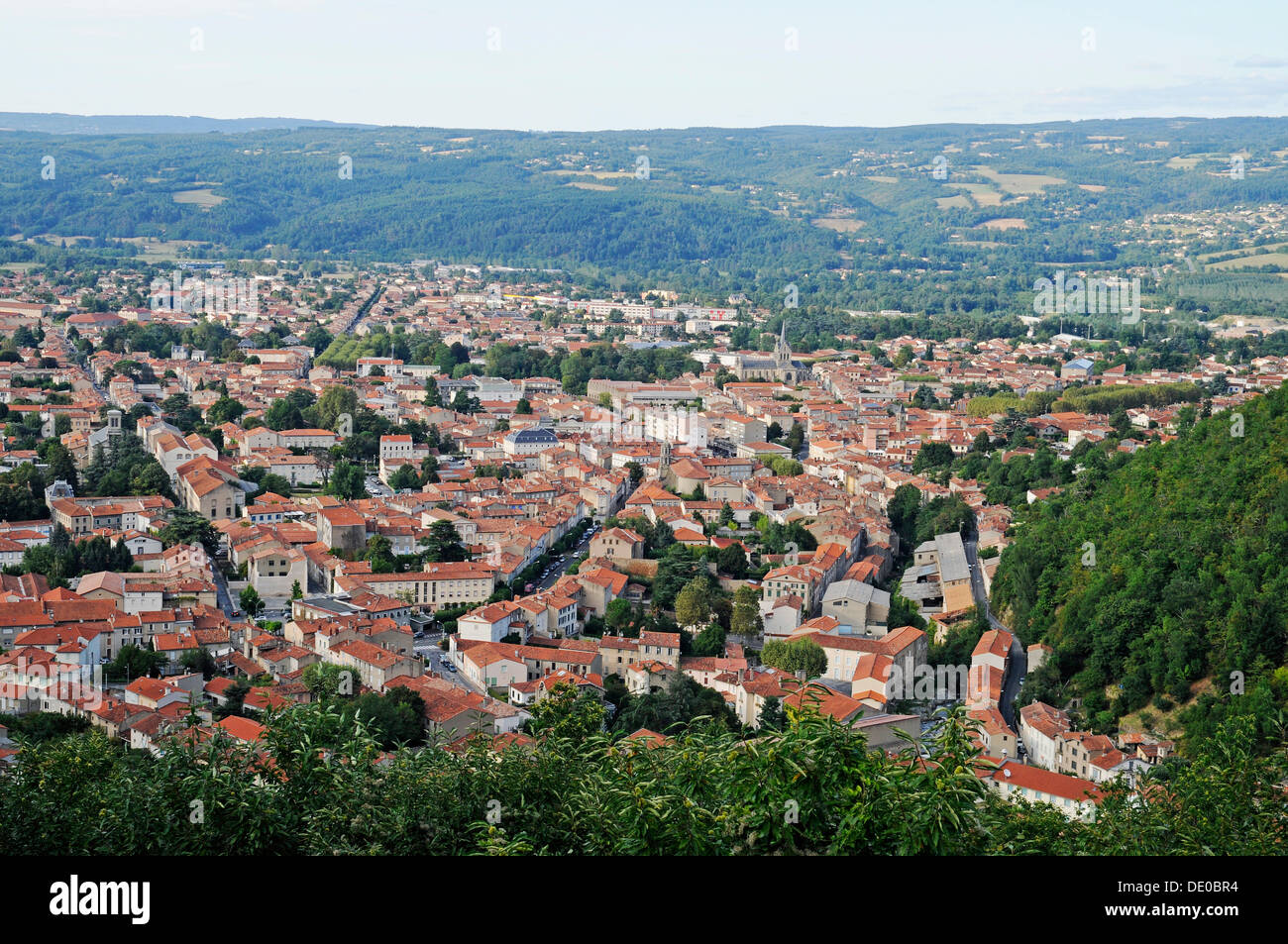View of Mazamet, MidiPyrénées region, Pyrenees, national park, Hautes