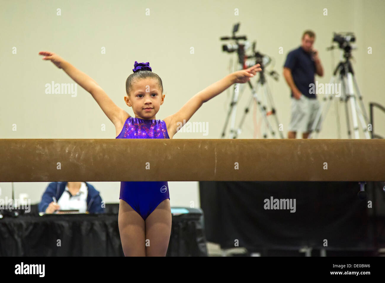 Aau junior olympic games gymnastics hires stock photography and images