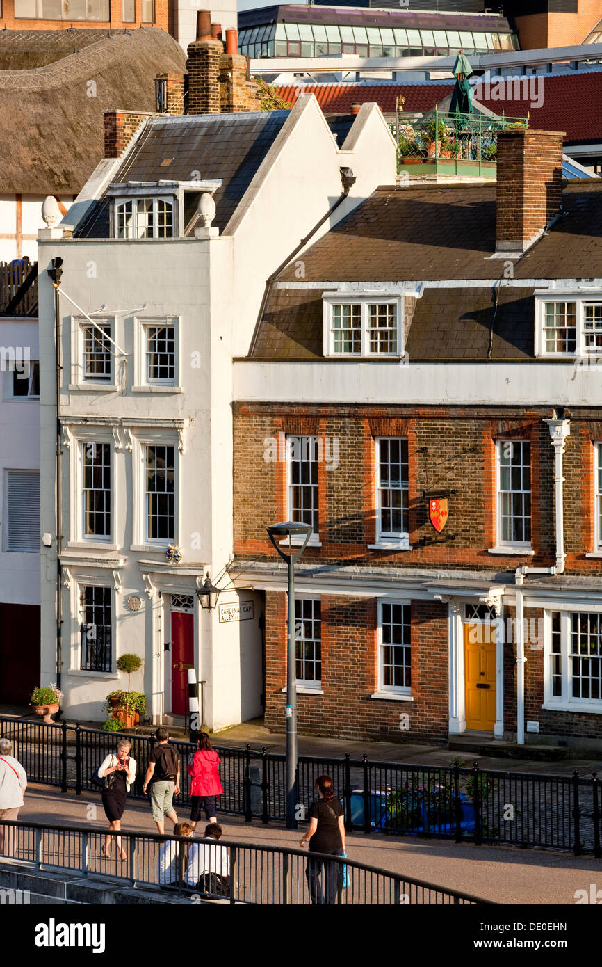 Riverside Houses, River Thames, London, England Stock Photo Alamy