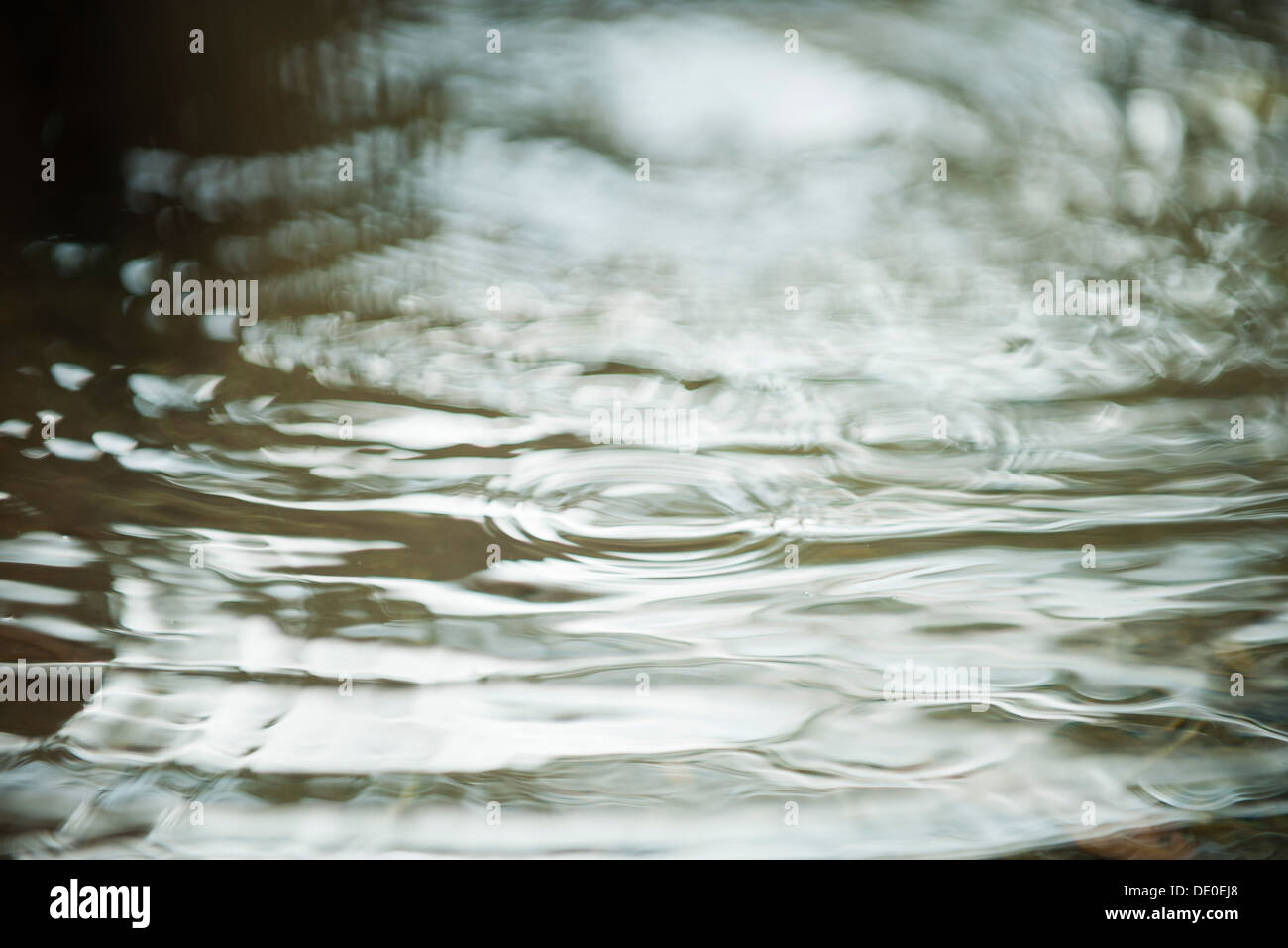 Lens Rippled Surface Rippled water surface, full frame Stock Photo - Alamy