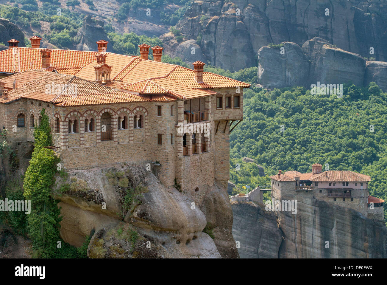 Varlaam Monastery in Meteora, Trikala region, Greece Stock Photo Alamy
