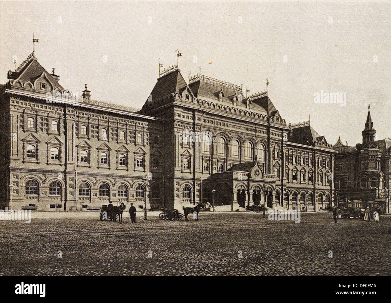 Moscow City Duma (City Hall), Russia, 1912. Artist: Unknown Stock Photo